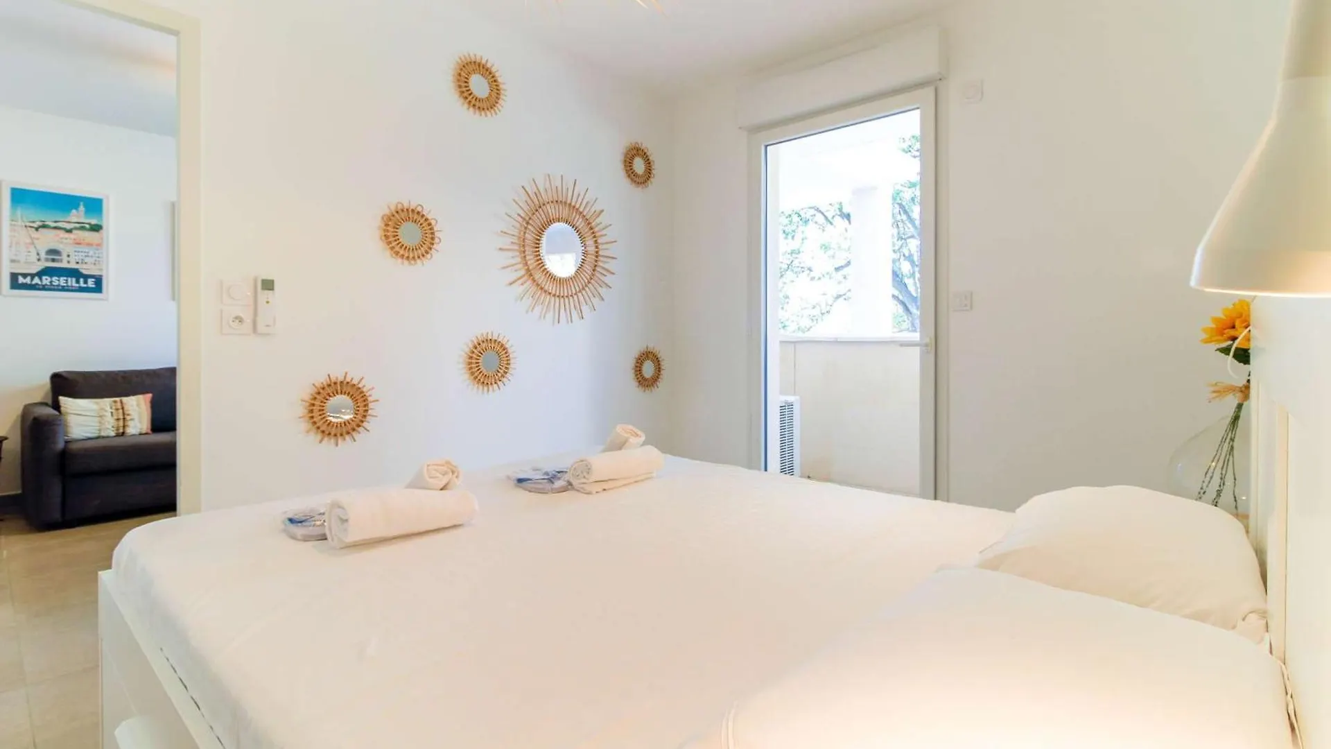 아파트 Select'Sohome - Appartement Spacieux Pour 4 Personnes Avec Garage Prive Et Piscine ! - Alcazar-17 봄레미모사